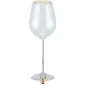 LED žarulja Floating Red Wine Clear 500lm E27 2200K dimabilna
