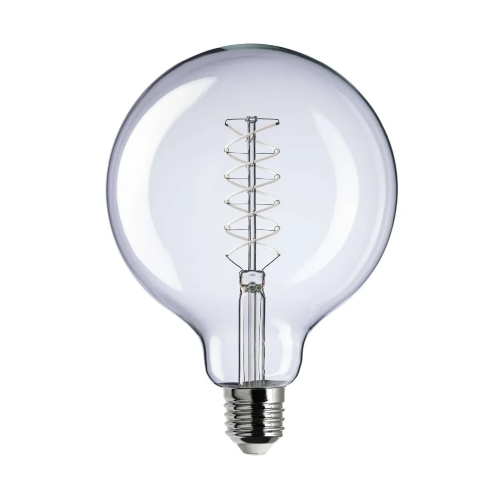 LED filament žarulja globe G125 5,9W E27 2700K dimabilna